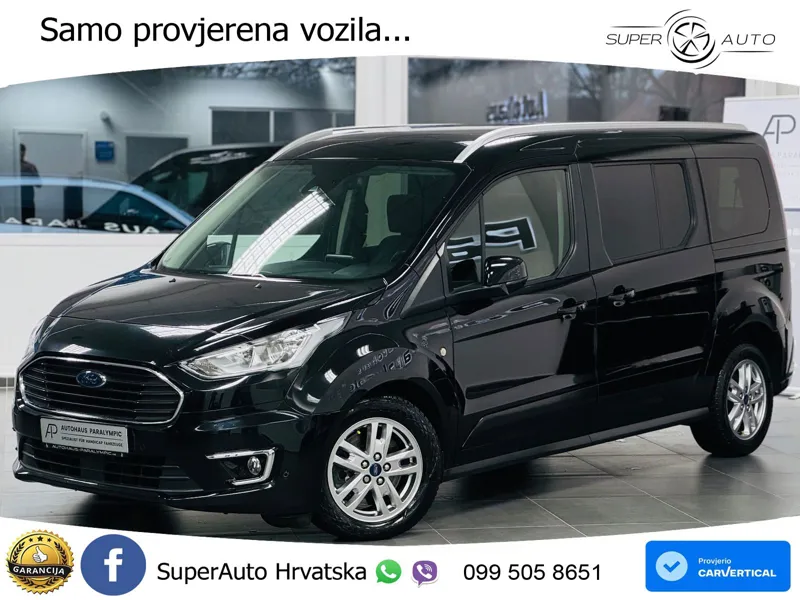 Ford Grand Tourneo Connect 1.5 EcoBlue Aut. Titanium 120 KS, ACC+GR SJED+KAM