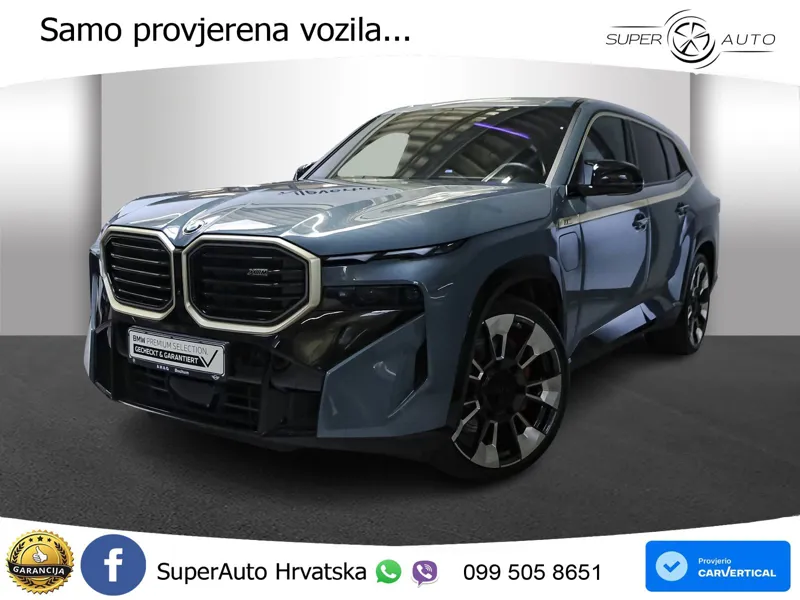 BMW XM 4.4 xDrive Aut. M Sport 653 KS, ACC+360°+4xGR SJED+SOFTCLOSE+23"