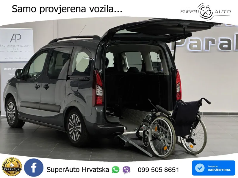 Peugeot Partner Tepee 1.6 HDi Aut. Active 92 KS, RAMPA+KLIMA