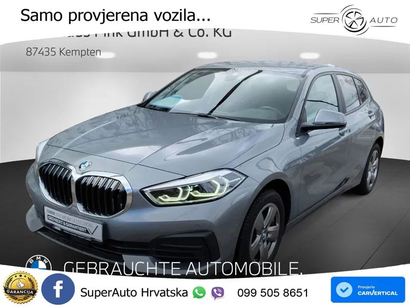 BMW 118i Advantage 136 KS, VIRT+NAVI+GR SJED+LED+LANE