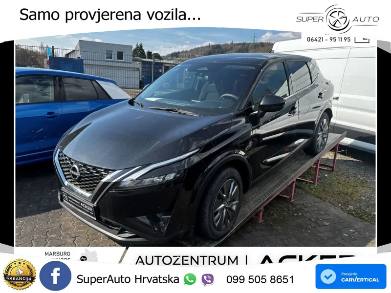 Nissan Qashqai 1.3 DIG-T MHEV Visia 140 KS, ACC+LED+LANE