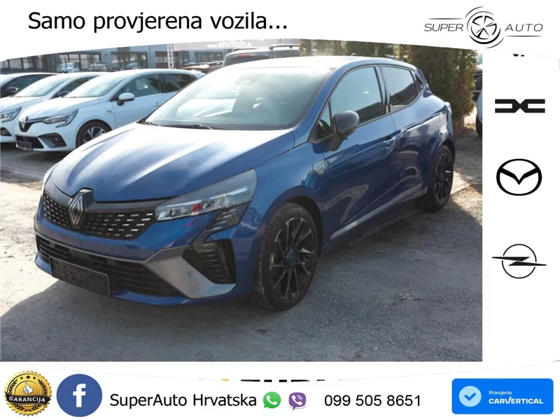Renault Clio E-Tech Aut. 143 KS, LED+VIRT+GR SJED+KAM+PARK