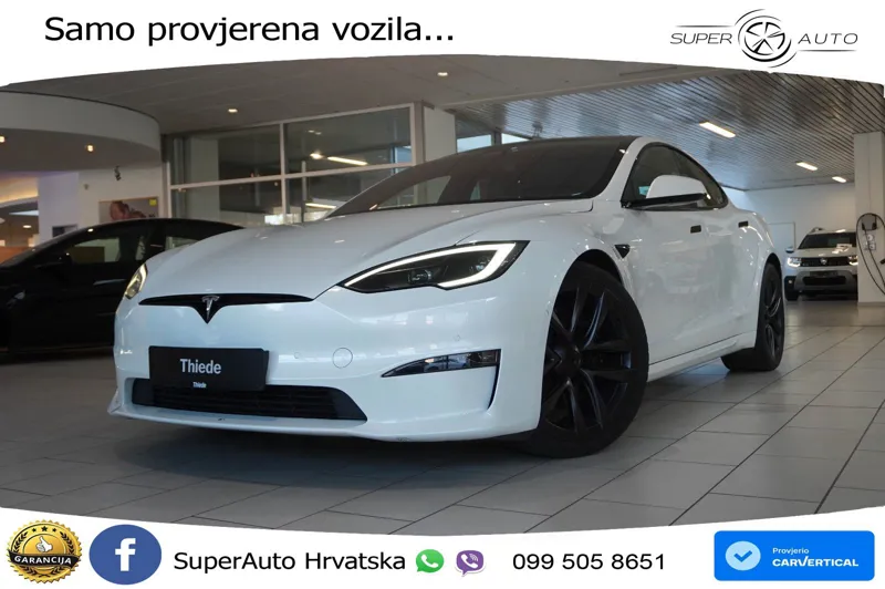 Tesla Model S Dual 670 KS, PANO+ZRAČ+KAM+GR SJED+ACC+KEY+VIRT+LANE