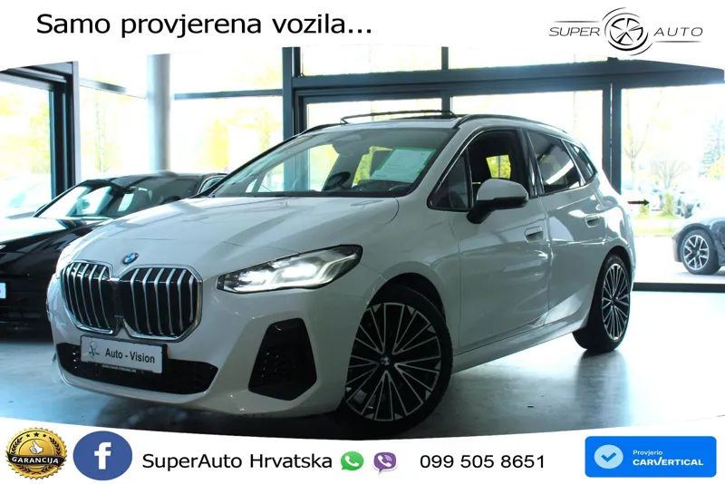 BMW Active Tourer 218i Aut. M Sport 136 KS, LED+PANO+GR SJED+VIRT+360