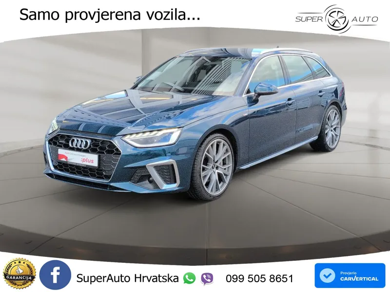Audi A4 Avant 40 TDI quattro Aut. S line 204 KS, MATRIX+GR SJED+VIRT