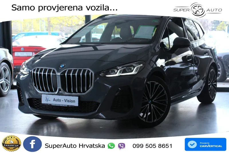 BMW Active Tourer 218i Aut. M Sport 136 KS, LED+ACC+PANO+GR SJED+360+HEAD