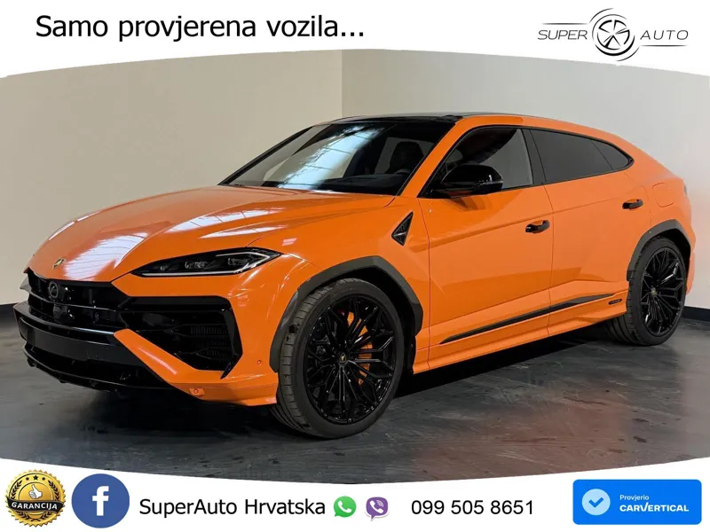 Lamborghini Urus SE 4.0 V8 PHEV 4WD Aut. Akrapovič 799 KS, ZRAČNI+ACC+360