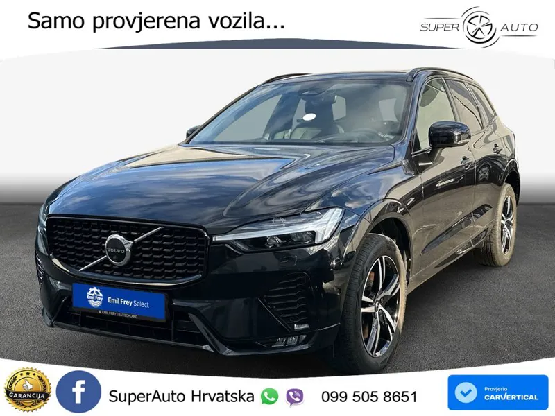 Volvo XC60 2.0d B4 Aut. R-Design 197 KS, ACC+360+GR SJED+PANO+HEAD+ASIST