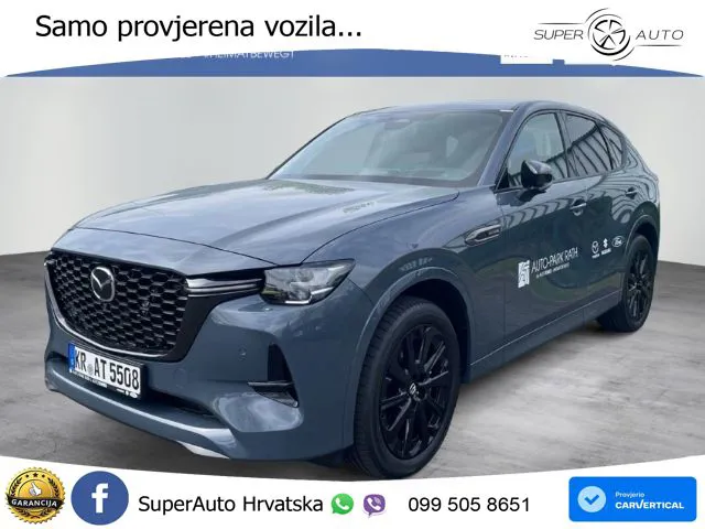 Mazda CX-60 3.3 e-Skyactiv AWD Aut. Homura Plus 254 KS, PANO+360+GR SJED+ACC+KEY