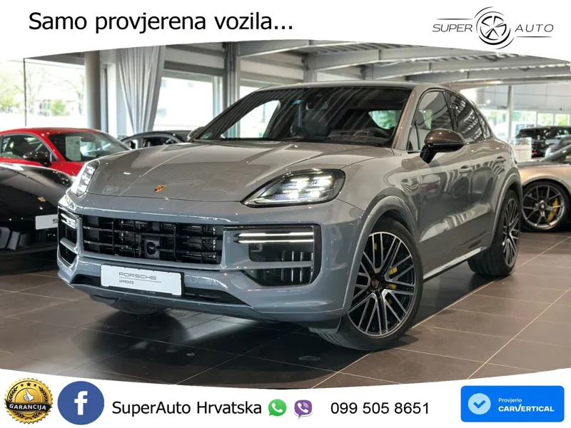 Porsche Cayenne Coupe Turbo 4.0 V8 E-Hybrid Aut. 740 KS, ZRAČNI+ACC+GR SJED+LED