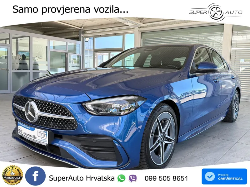 Mercedes C 200 4M Aut. AMG-Line 204 KS, LED+KAM+GR SJED+VIRT+ASIST