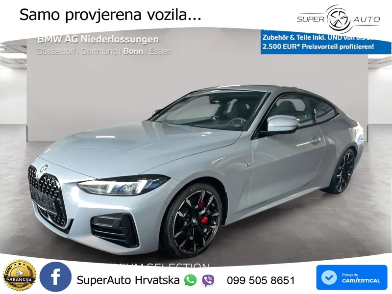 BMW 430d xDrive Steptronic M Sport 286 KS, KAM+VIRT+KEY+GR SJED+HEAD+LED+LANE