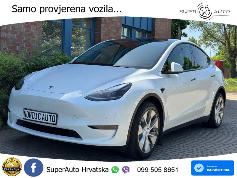 Tesla Model Y Long Range AWD 514 KS, PANO+ACC+KAM+GR SJED+KEY+VIRT+LANE