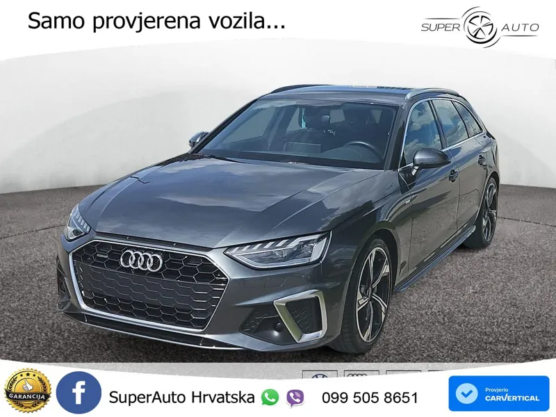 Audi A4 Avant 40 TDI quattro Aut. S line 204 KS, ACC+LED+GR SJED+VIRT+ASIST