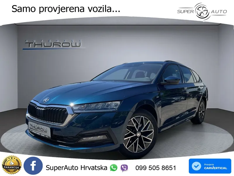 Škoda Octavia 1.5 TSI Aut. Clever 150 KS, KAM+KEY+GR SJED+VIRT+LANE