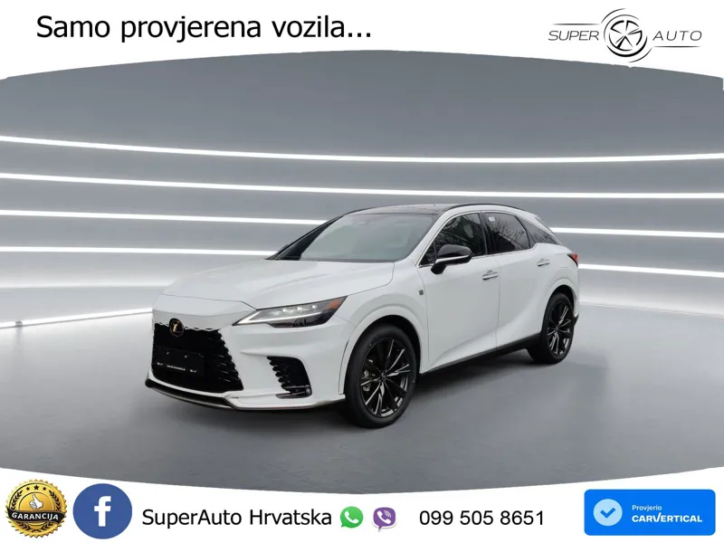 Lexus RX 450h Aut. F Sport Design 309 KS, PANO+360+ACC+GR SJED+KEY+VIRT+LANE