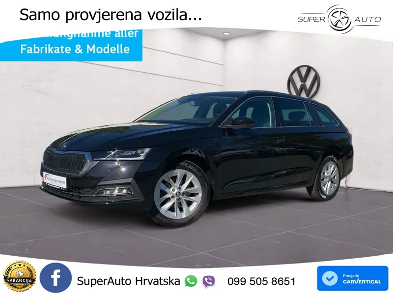 Škoda Octavia Combi 2.0 TDI DSG Style 150 KS, ACC+KEY+GR SJED+VIRT+LANE