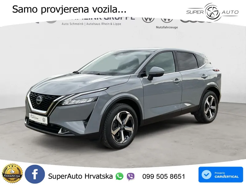 Nissan Qashqai 1.3 DIG-T N-Connecta 140 KS, ACC+360+KEY+GR SJED+VIRT+LANE