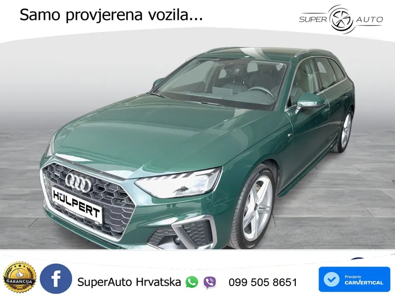 Audi A4 Avant 40 TDI quattro Aut. S line 204 KS, LED+360+GR SJED+VIRT+ASIST