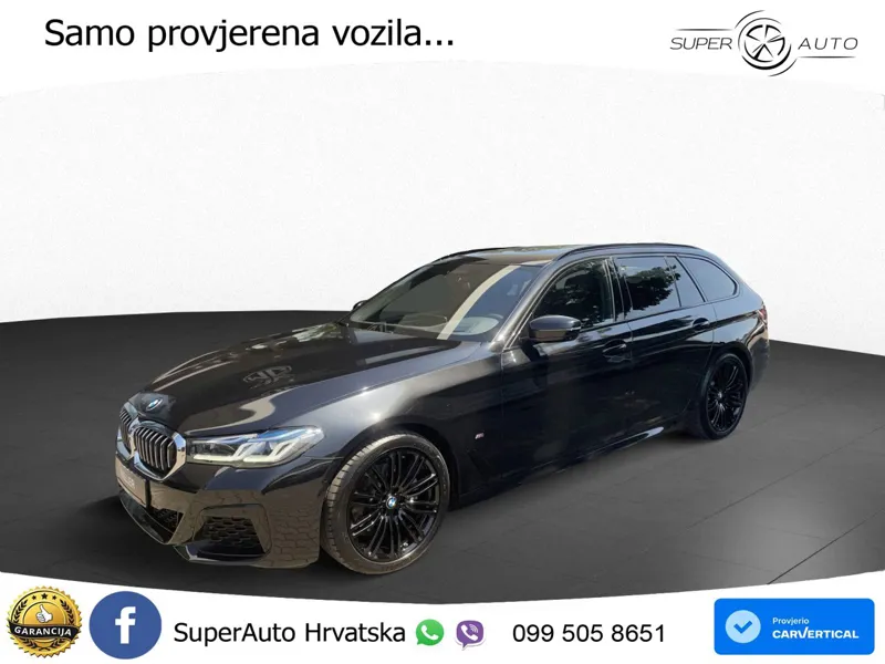BMW 520d Touring Aut. M Sport 190 KS, PANO+ZRAČ+360+GR SJED+ACC+KEY+HEAD+LANE