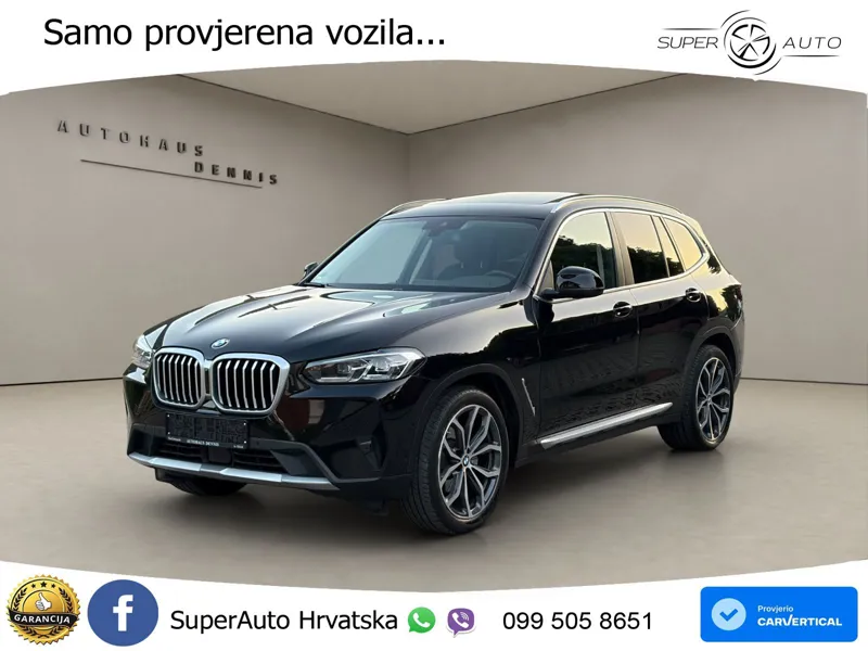 BMW X3 xDrive 20d Aut. 190 KS, ACC+KAM+LED+GR SJED+PANO+VIRT+NAVI+ASIST