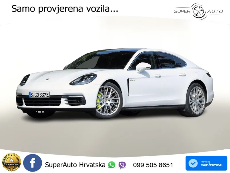 Porsche Panamera 4 2.9 V6 PDK Platinum 462 KS, LED+TEM+GR SJED+KAM+PDC+HEAD+BOSE