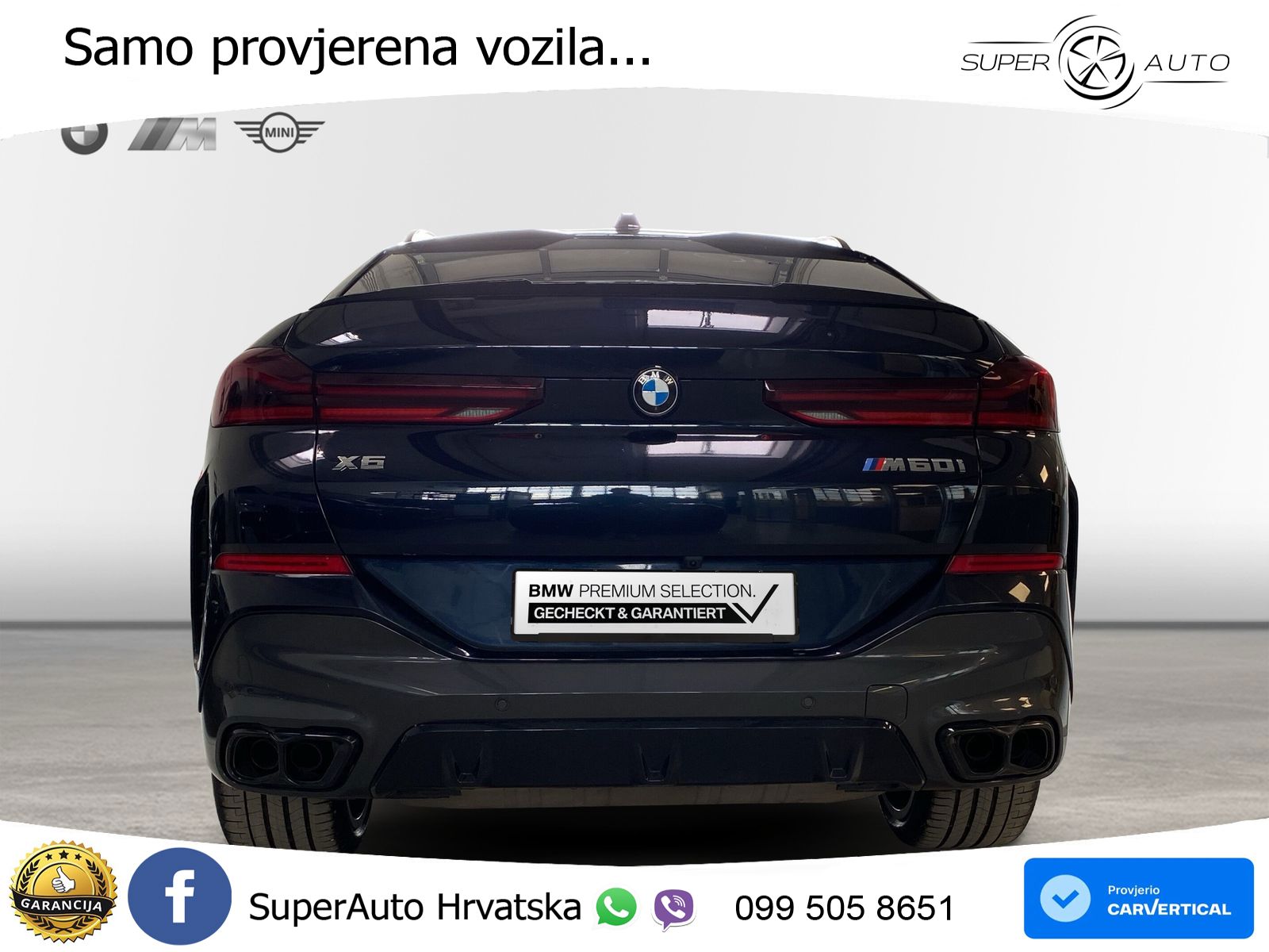 BMW X6 M60i V8 (530 KS) xDrive Steptronic LED+GR SJED+ACC