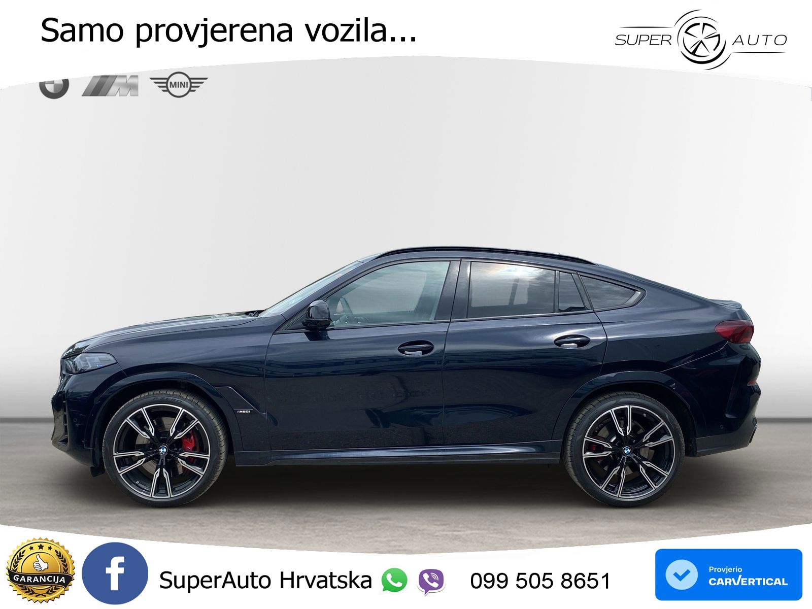 BMW X6 M60i V8 (530 KS) xDrive Steptronic LED+GR SJED+ACC