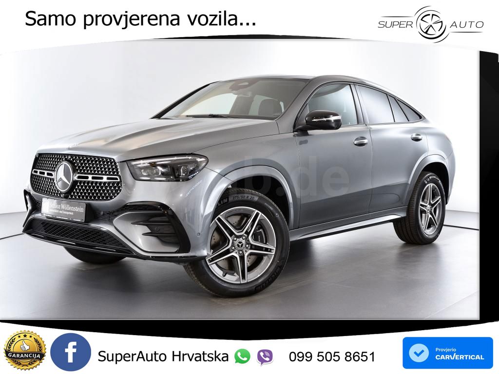 Mercedes GLE Coupe 450d (367 KS) EQ Boost 4MATIC 9G-TRONIC AMG LED+GR SJED+ACC