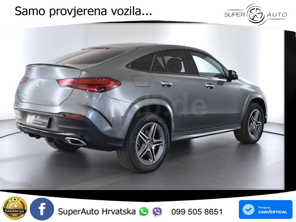 Mercedes GLE Coupe 450d (367 KS) EQ Boost 4MATIC 9G-TRONIC AMG LED+GR SJED+ACC