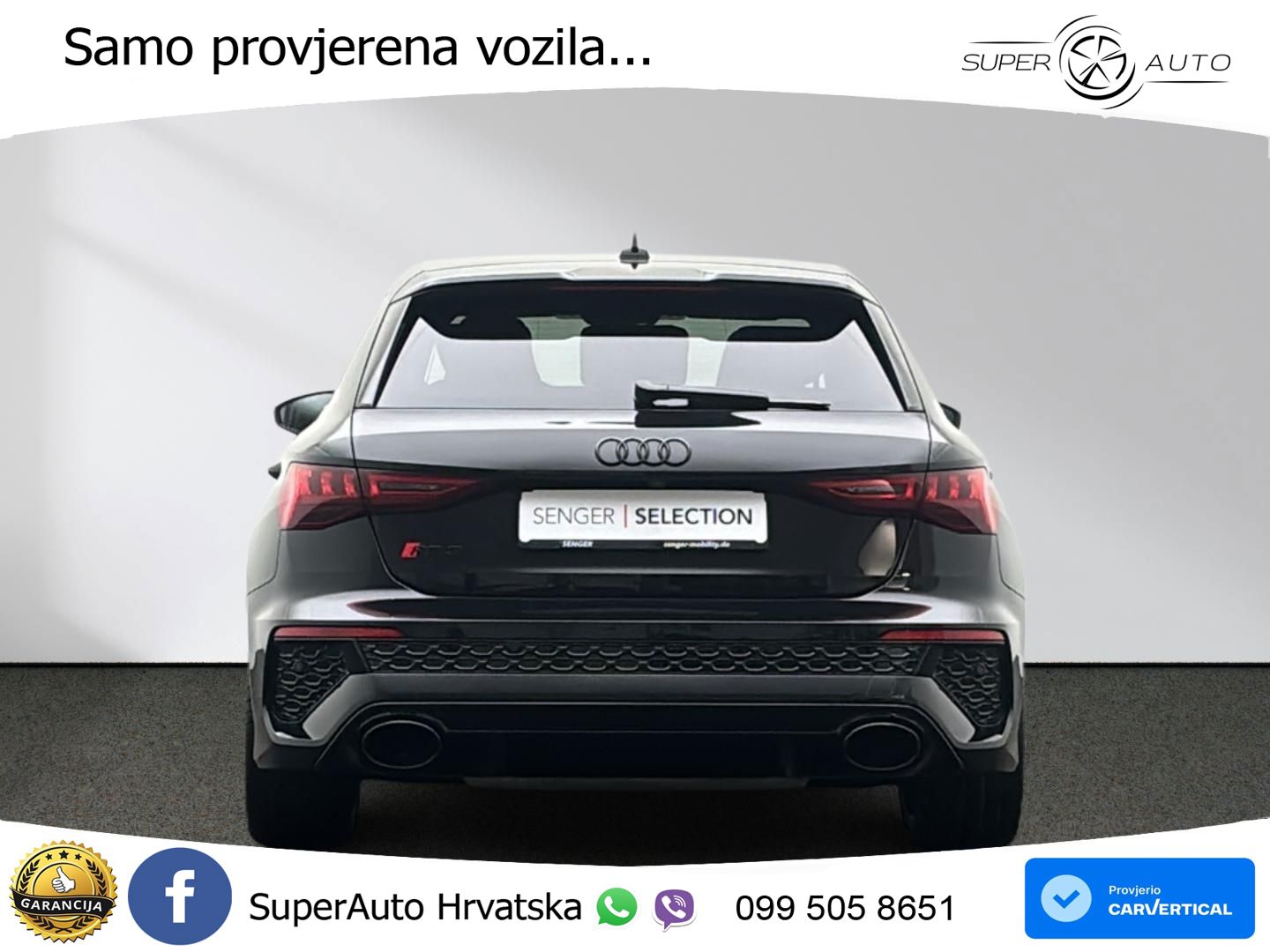 Audi RS3 Sedan 2.5 TFSI (400 KS) quattro S tronic LED+GR SJED+ACC