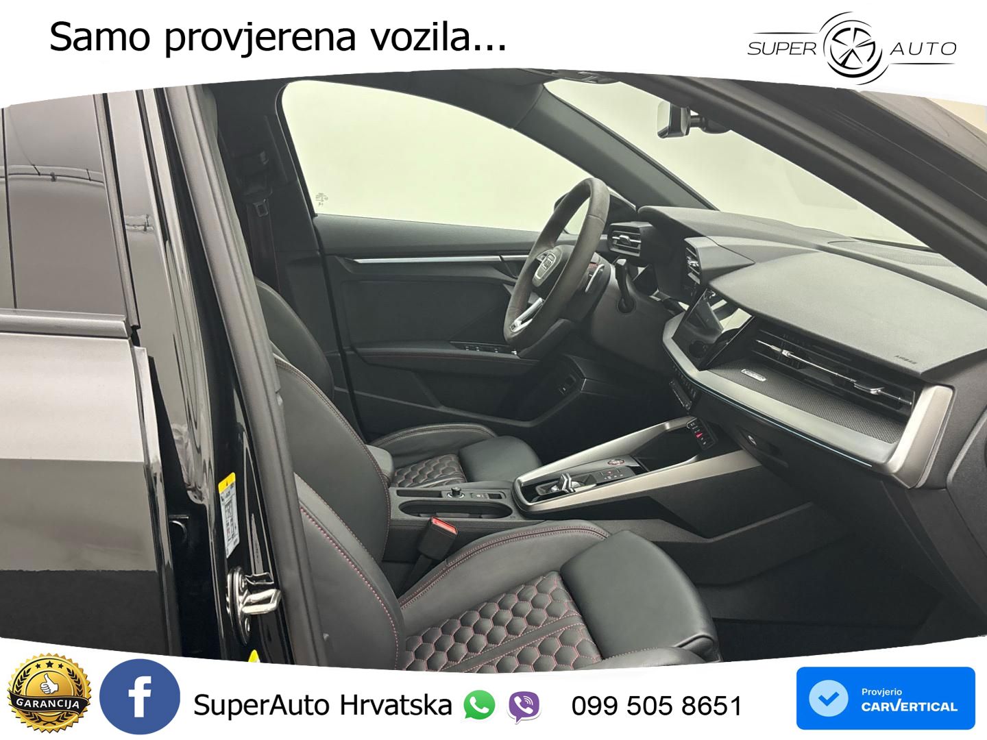 Audi RS3 Sedan 2.5 TFSI (400 KS) quattro S tronic LED+GR SJED+ACC