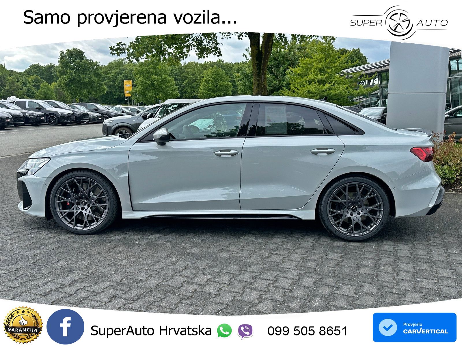 Audi RS3 Sedan 2.5 TFSI (400 KS) quattro S tronic LED+GR SJED+ACC