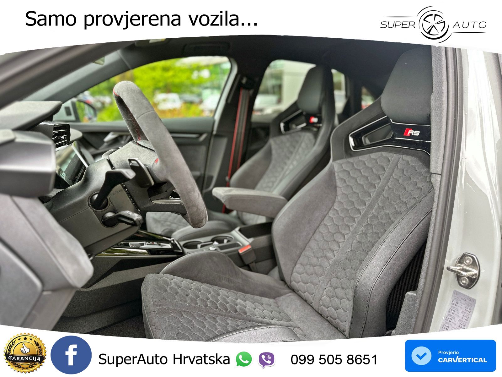 Audi RS3 Sedan 2.5 TFSI (400 KS) quattro S tronic LED+GR SJED+ACC