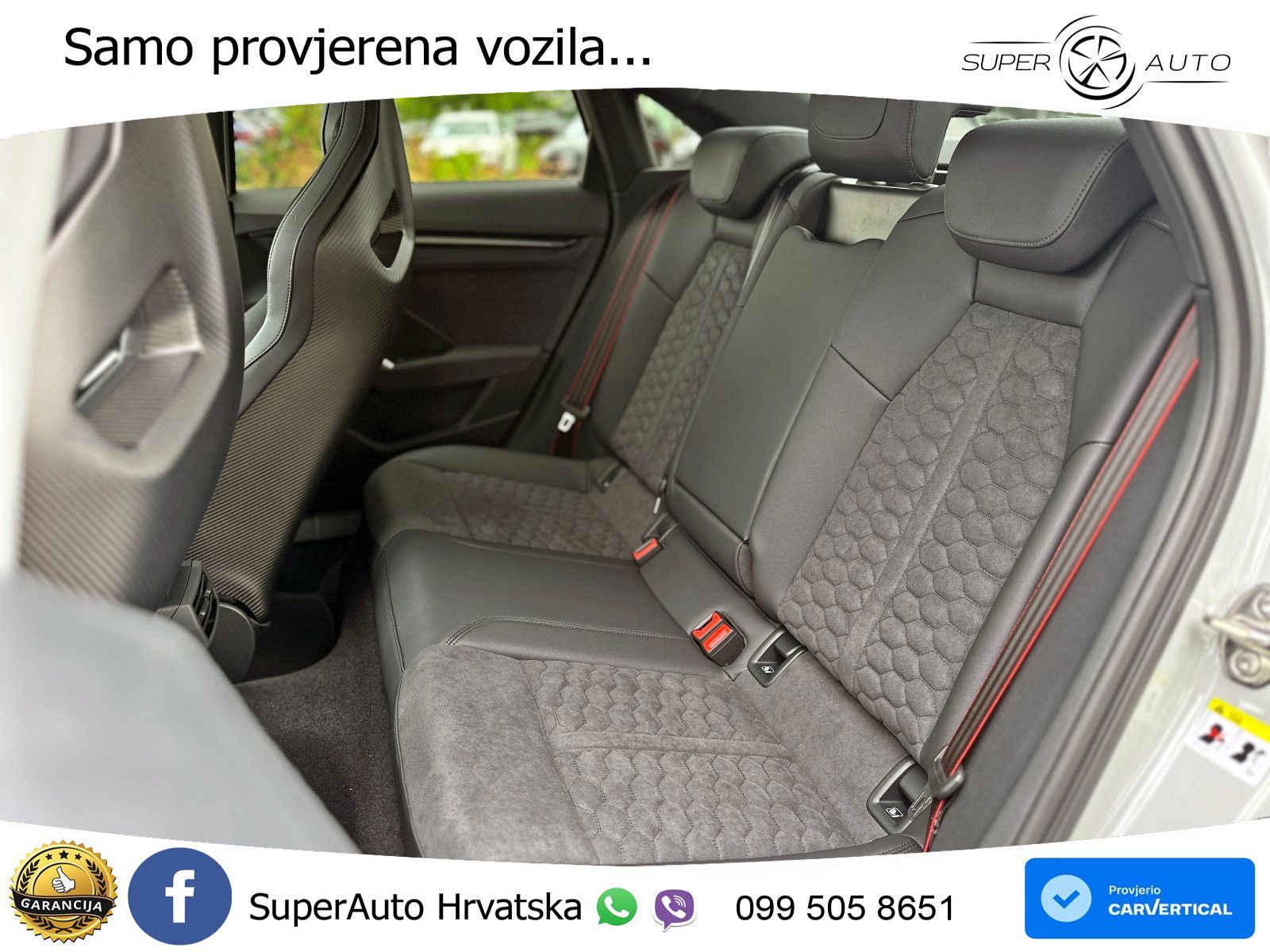 Audi RS3 Sedan 2.5 TFSI (400 KS) quattro S tronic LED+GR SJED+ACC