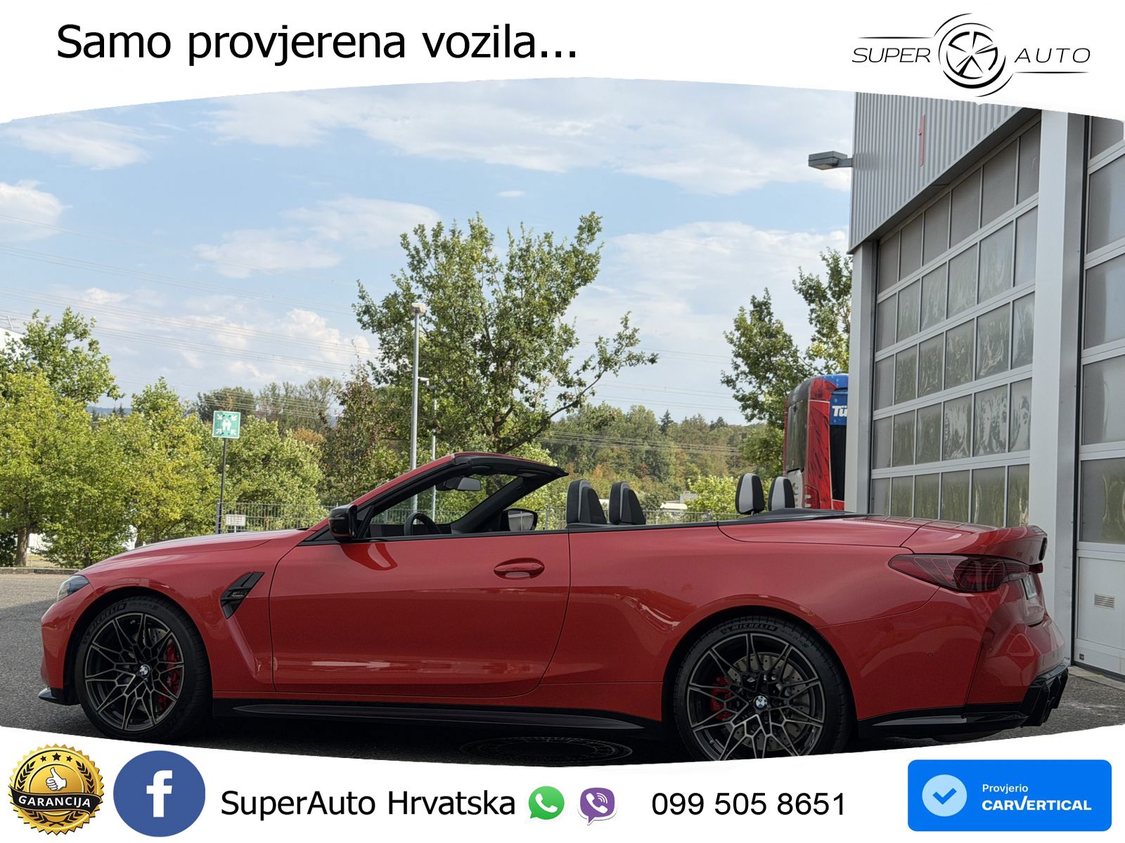 BMW M4 Convertible Competition 3.0 (530 KS) xDrive Steptronic LED+GR SJED+ACC