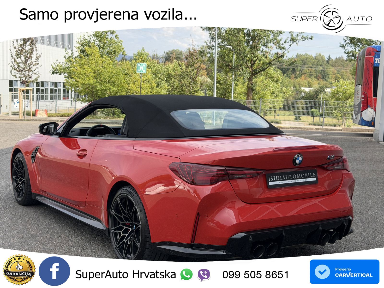 BMW M4 Convertible Competition 3.0 (530 KS) xDrive Steptronic LED+GR SJED+ACC