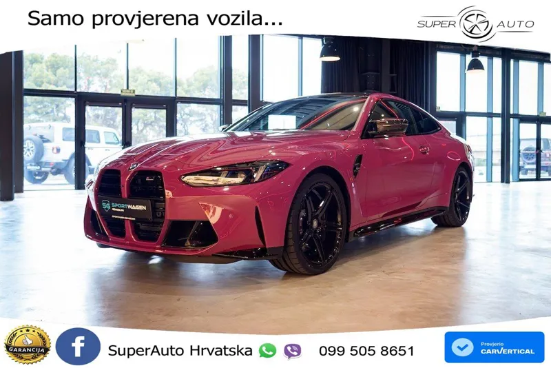 BMW M4 Competition 3.0 (530 KS) xDrive Steptronic LED+GR SJED+ACC