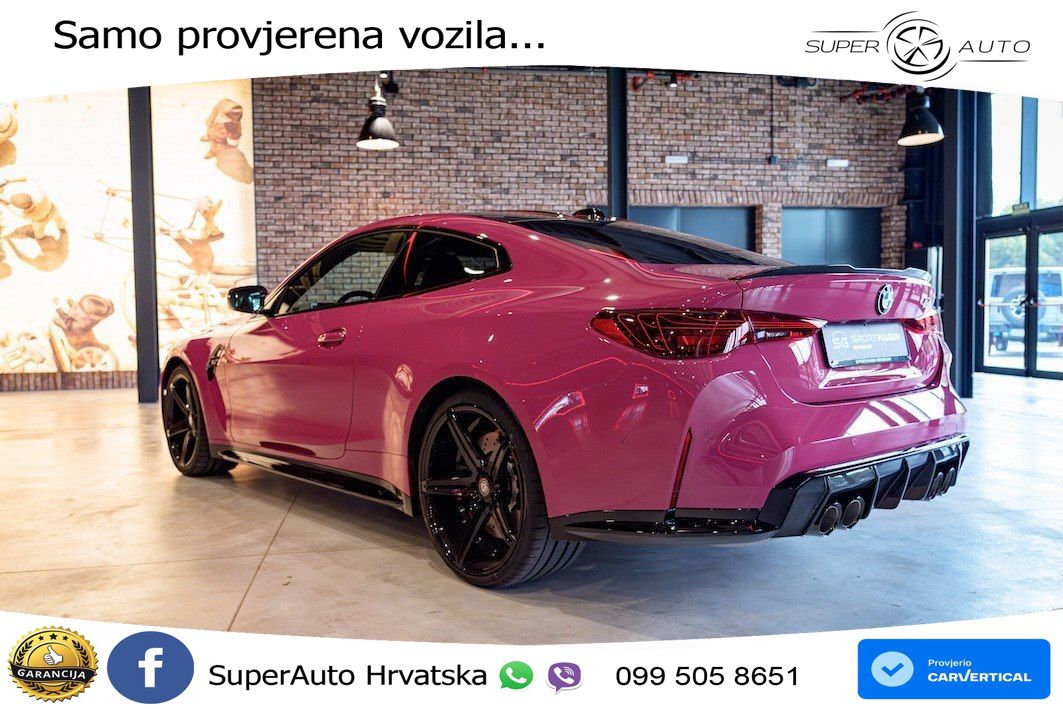 BMW M4 Competition 3.0 (530 KS) xDrive Steptronic LED+GR SJED+ACC