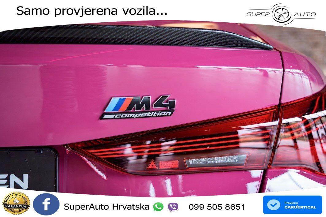 BMW M4 Competition 3.0 (530 KS) xDrive Steptronic LED+GR SJED+ACC