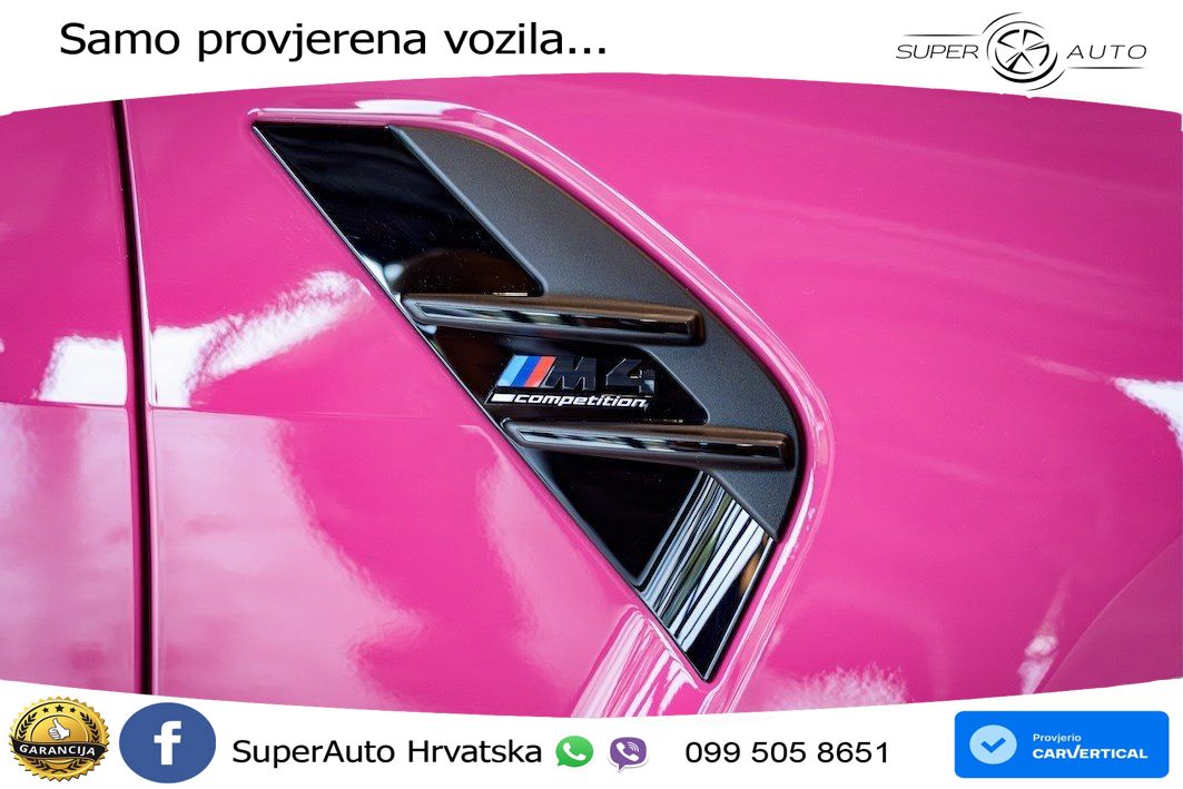 BMW M4 Competition 3.0 (530 KS) xDrive Steptronic LED+GR SJED+ACC