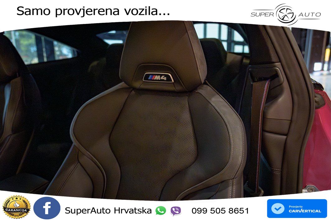 BMW M4 Competition 3.0 (530 KS) xDrive Steptronic LED+GR SJED+ACC