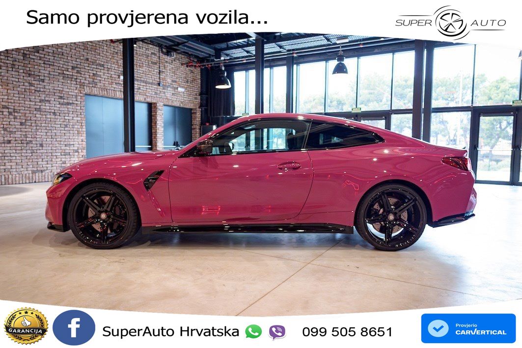 BMW M4 Competition 3.0 (530 KS) xDrive Steptronic LED+GR SJED+ACC