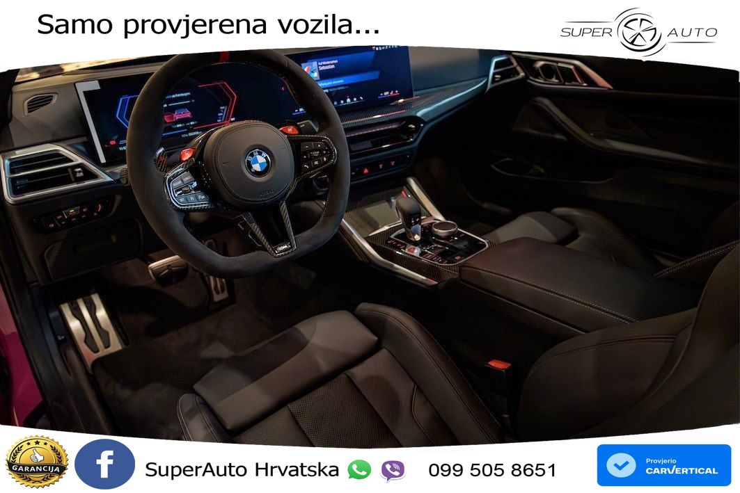 BMW M4 Competition 3.0 (530 KS) xDrive Steptronic LED+GR SJED+ACC