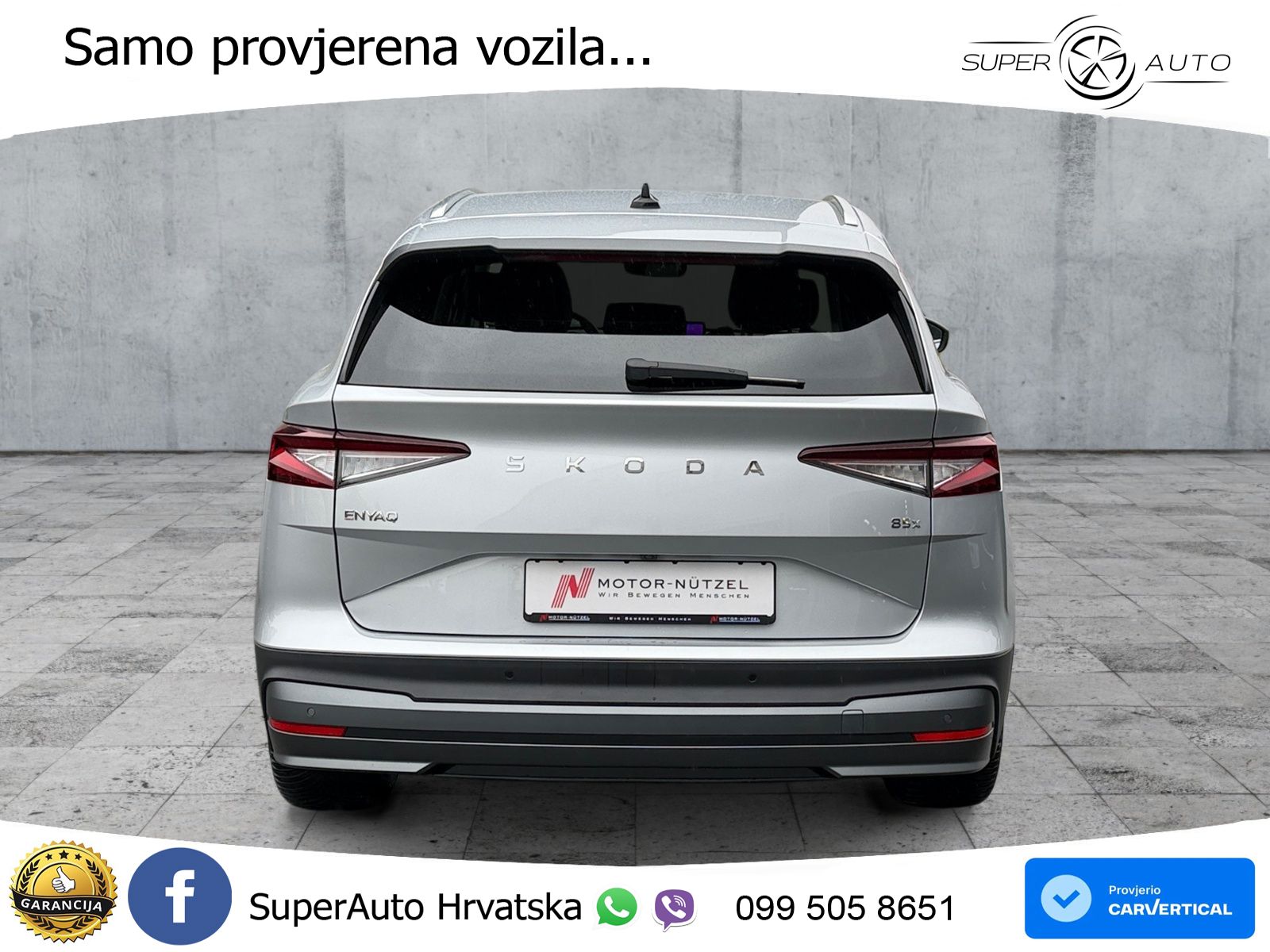 Škoda Enyaq iV 85x 82 kWh (286 KS) AWD