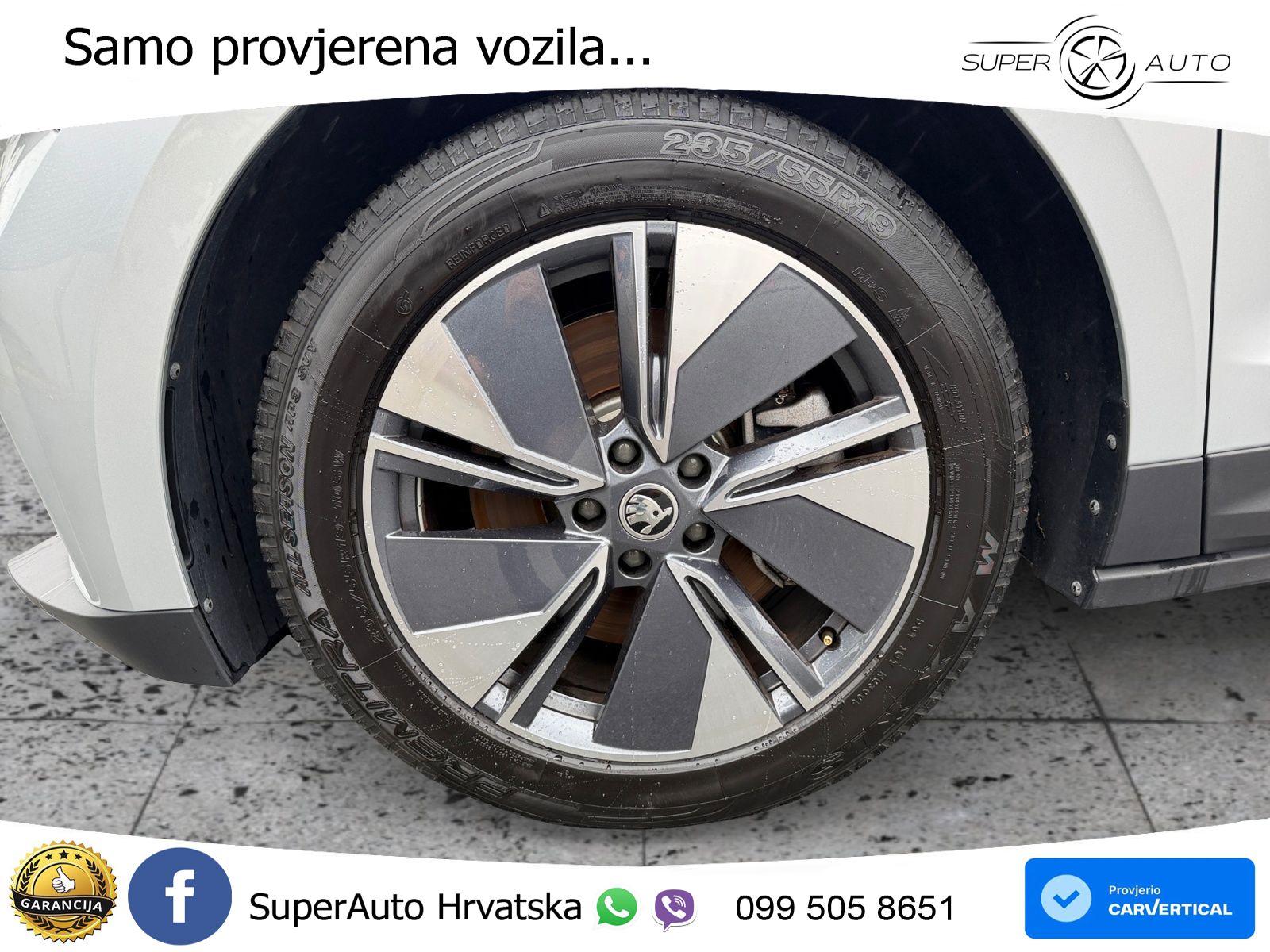 Škoda Enyaq iV 85x 82 kWh (286 KS) AWD