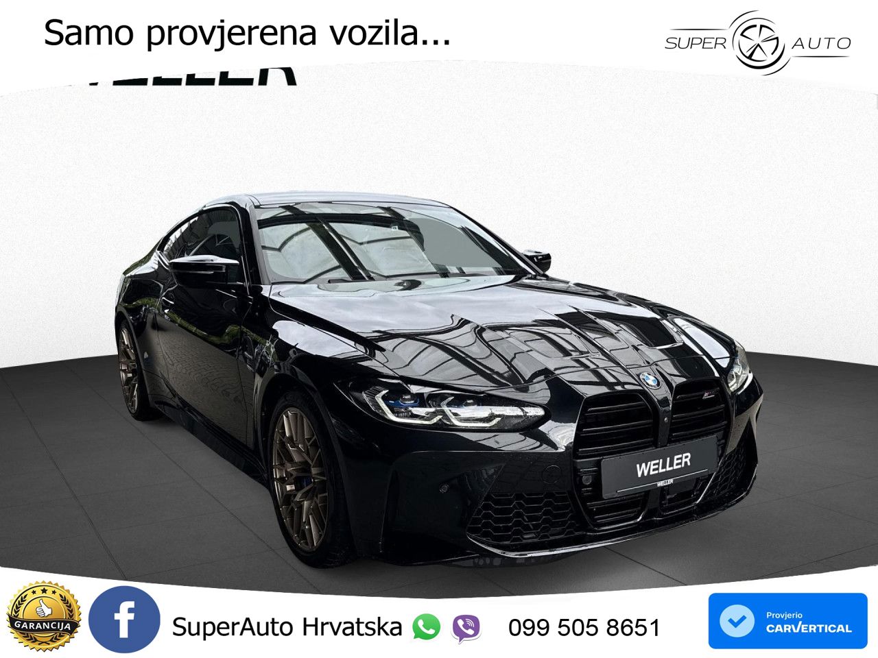 BMW M4 Competition 3.0 (510 KS) Steptronic LED+GR SJED+ACC