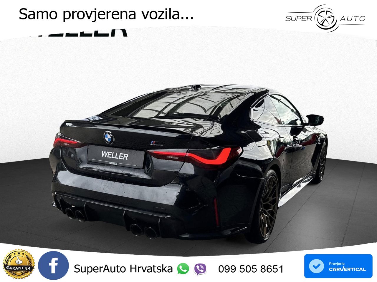 BMW M4 Competition 3.0 (510 KS) Steptronic LED+GR SJED+ACC