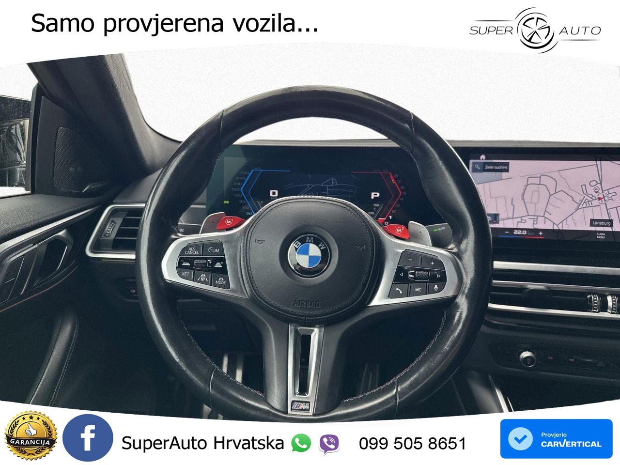 BMW M4 Competition 3.0 (510 KS) Steptronic LED+GR SJED+ACC