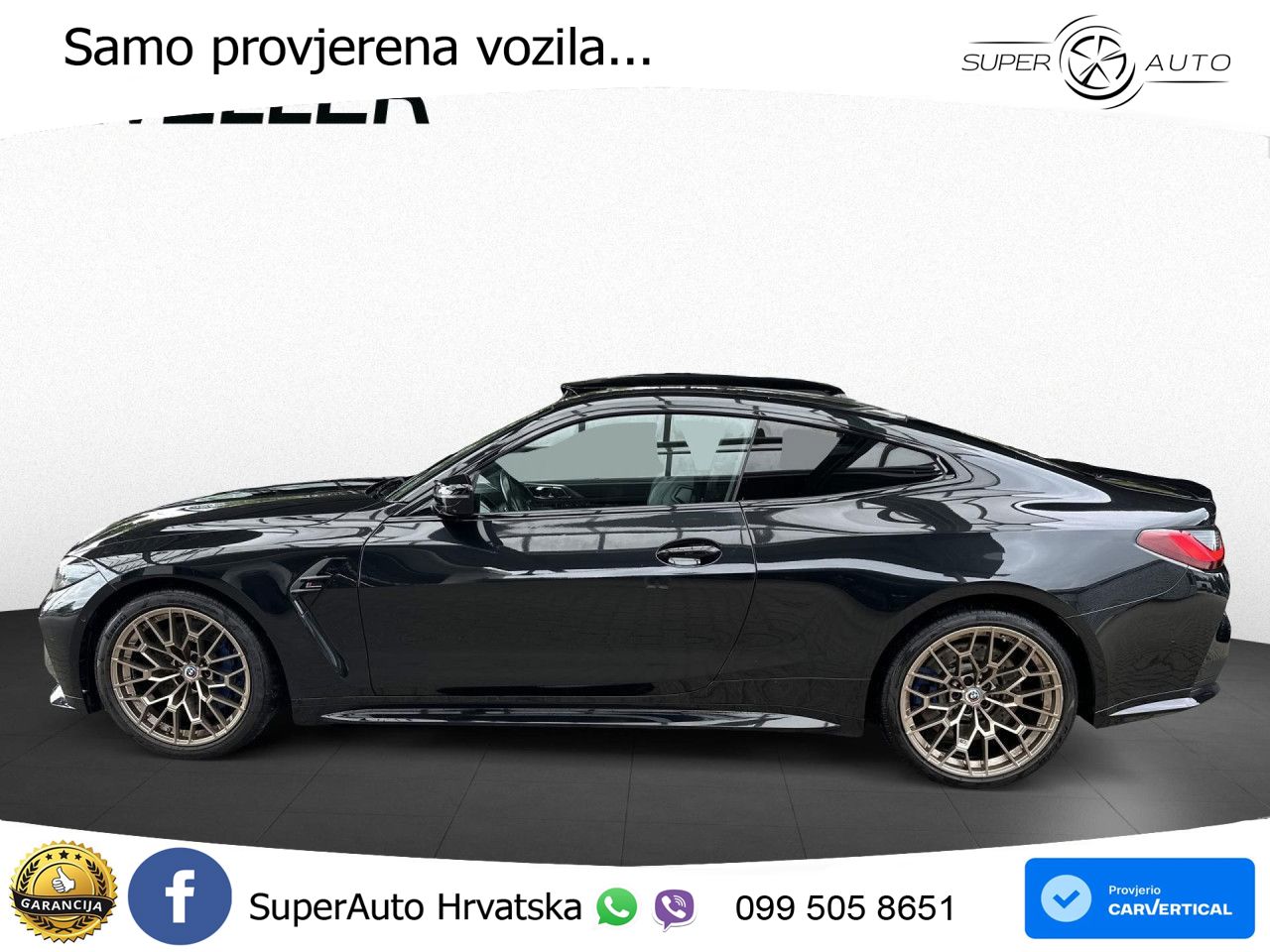 BMW M4 Competition 3.0 (510 KS) Steptronic LED+GR SJED+ACC